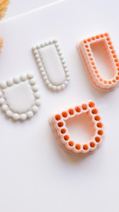 Bead Frame Cutters : Beaded Look Clay Cutter