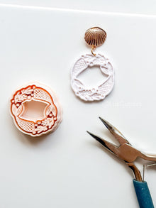 Mermaid Dance Cutter: Tails with Floral and Pearls for Polymer Clay