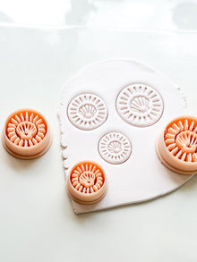 Shell Halo Cutter | Round Seashell Earring Shape for Polymer Clay
