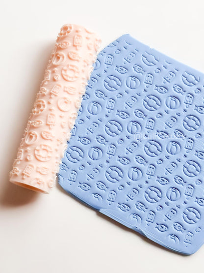 summer beach roller – Pottery Tool, Crafting Supplies
