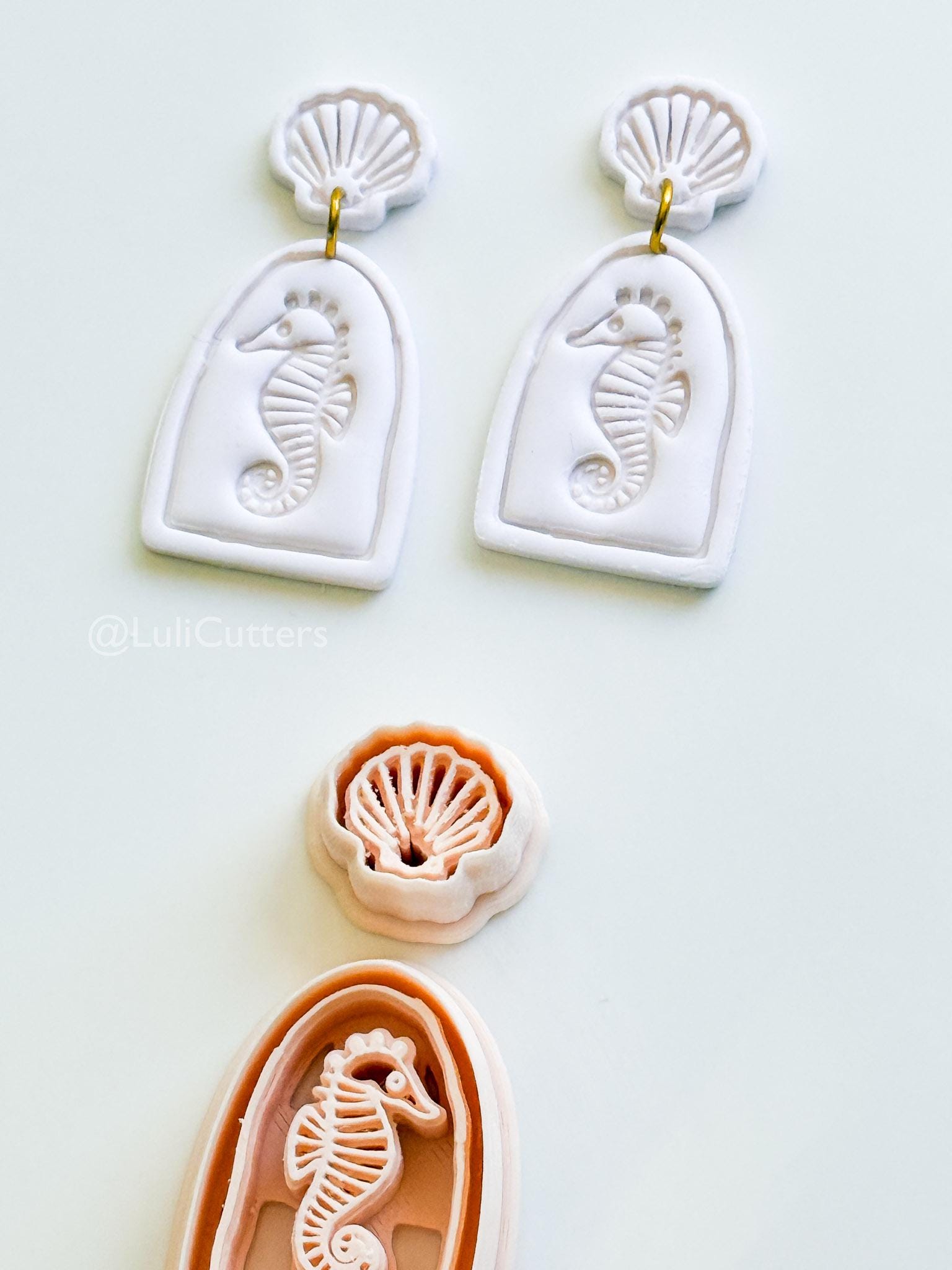 Pony of the Sea Cutter: Seahorse Shape for Polymer Clay