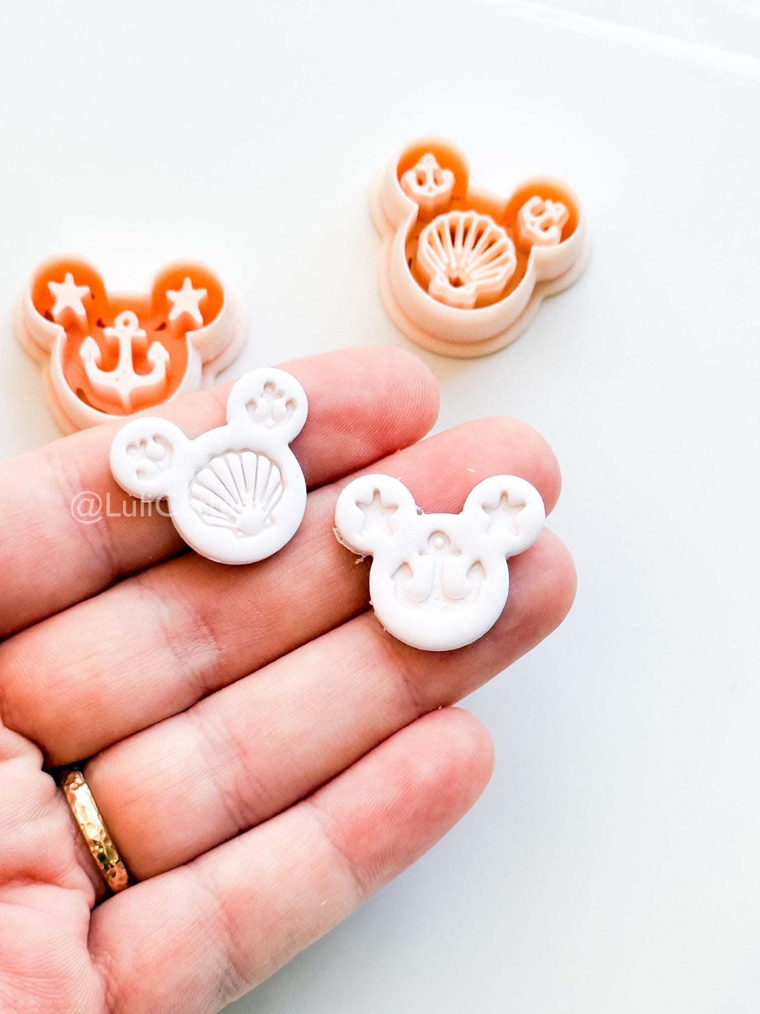 Sailor Mouse Head Cutter: Seafarer Marine Shapes for Polymer Clay