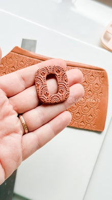 Lace ArchesTexture Roller – Boho Pattern for Polymer Clay Earrings