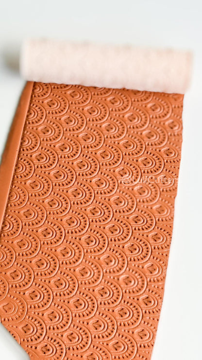 Lace ArchesTexture Roller – Boho Pattern for Polymer Clay Earrings