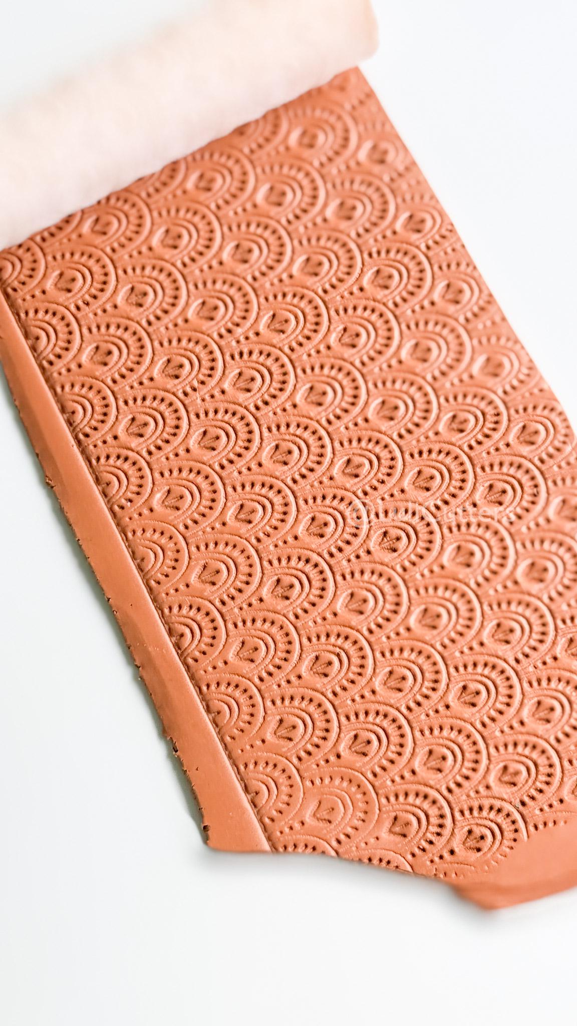 Lace ArchesTexture Roller – Boho Pattern for Polymer Clay Earrings