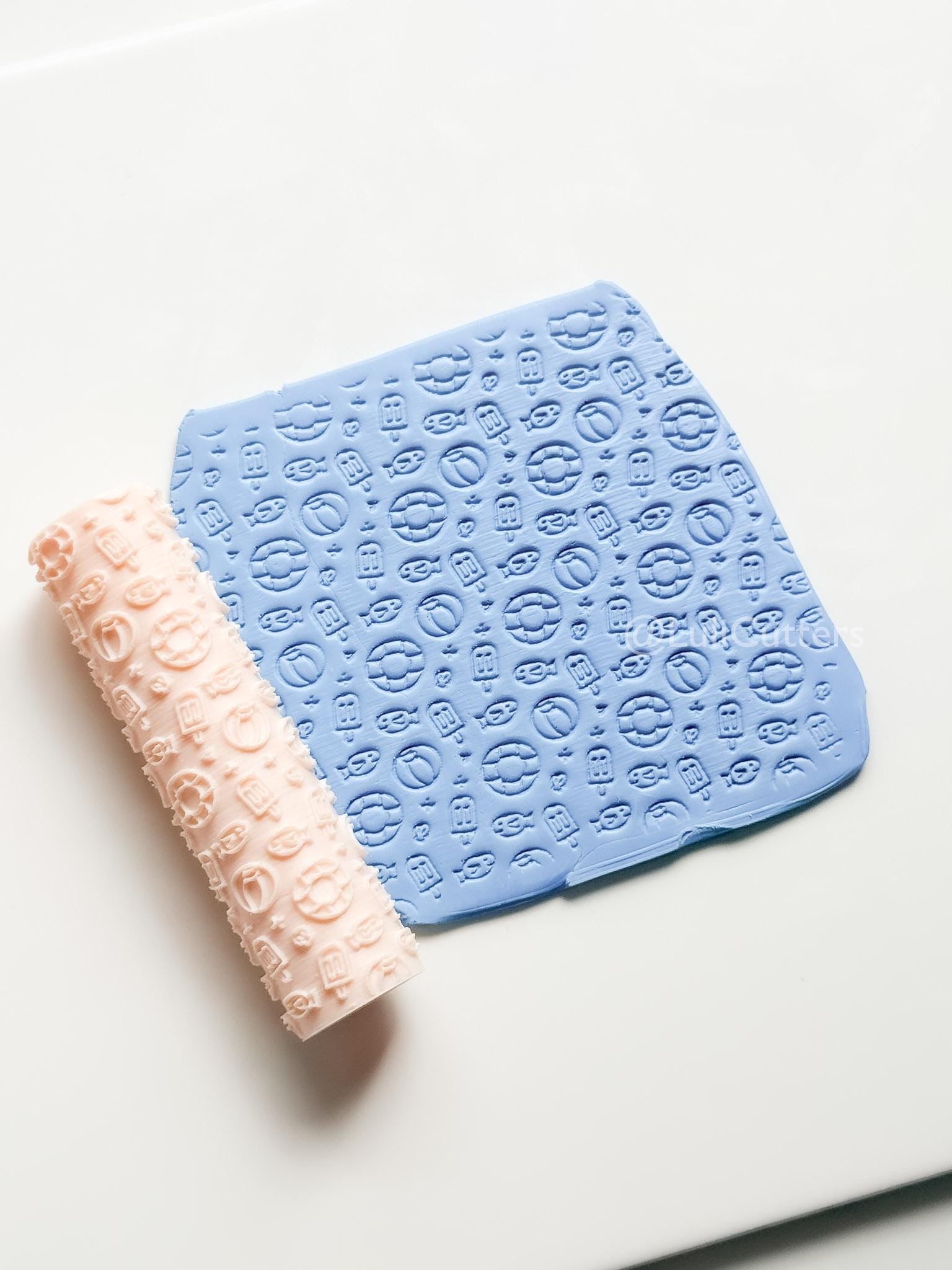summer beach roller – Pottery Tool, Crafting Supplies