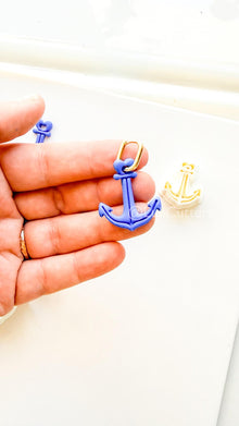 Heart Anchor Cutter: Romantic Nautical Shape for Polymer Clay