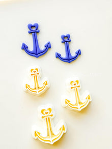 Heart Anchor Cutter: Romantic Nautical Shape for Polymer Clay