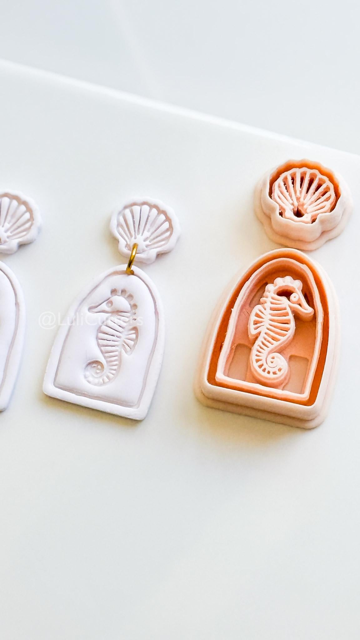 Pony of the Sea Cutter: Seahorse Shape for Polymer Clay