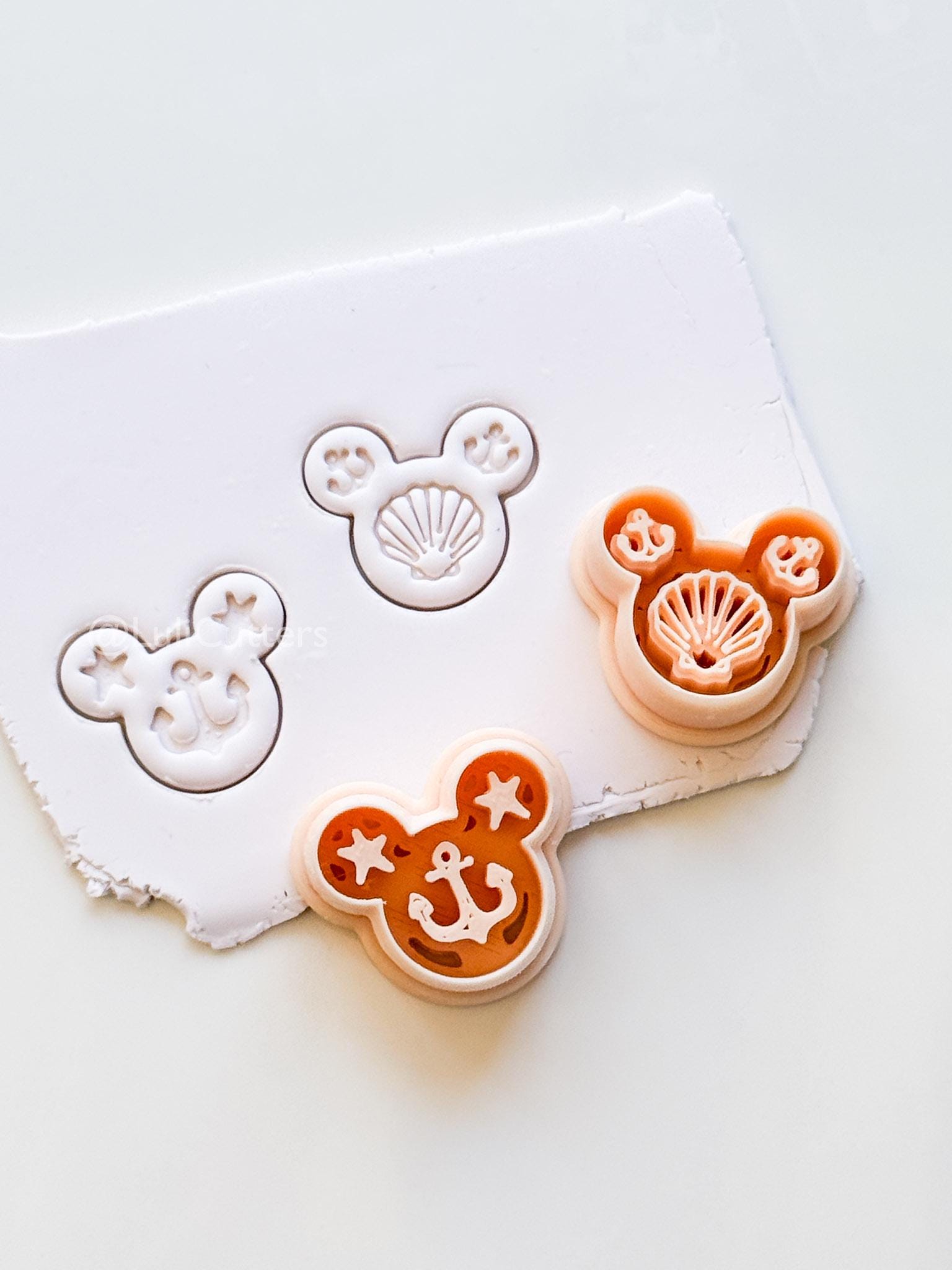 Sailor Mouse Head Cutter: Seafarer Marine Shapes for Polymer Clay