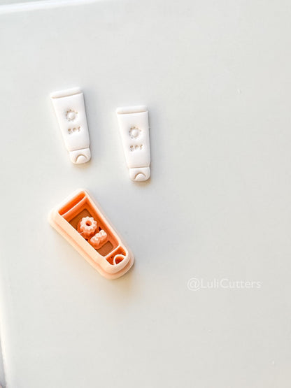 SPF Cutter: Sunscreen Bottle Summer Beach Icon for Polymer Clay