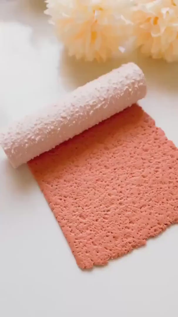 Stone Texture Roller for Polymer Clay: Jewelry & Pottery Tool