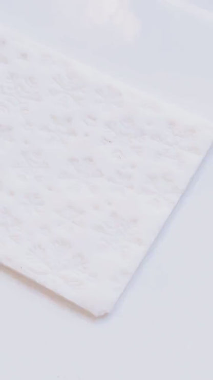 Snowflake Deboss Roller for Polymer Clay – Winter Texture Rolling Pin