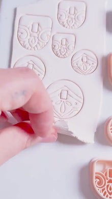 Hoop Charm Clay Cutters – Round and Arch Polymer Clay Earring Tool