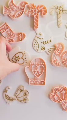 Christmas Ornament Clay Cutter Set – Tree Baubles & Holiday Decor Shapes (75mm)