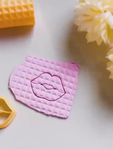 Lips Polymer Clay Cutter  Kiss Shape Earring Making Tool