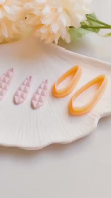 Teardrop Clay Cutter: 8 Sizes, Drop Earring Tool (20-55mm)