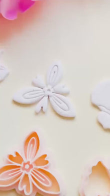 Floral Clay Cutter: Elegant Flower Jewelry Tool