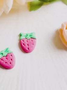 Strawberry Clay Cutter: Fruit Earring & Stud Maker (15mm-60mm)