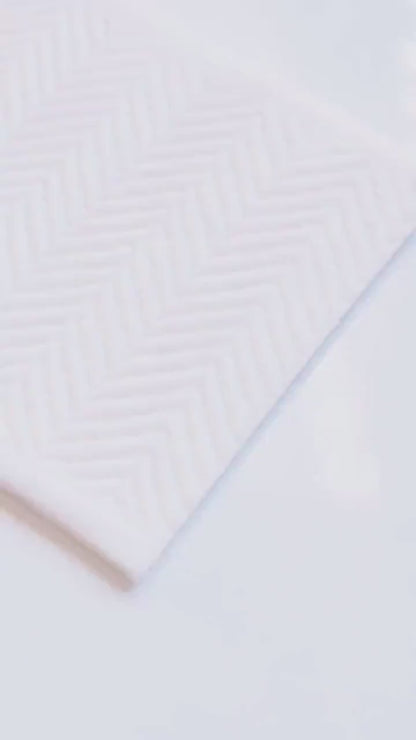 Herringbone Knit Embossing Roller – Diagonal Texture Roller for Polymer Clay