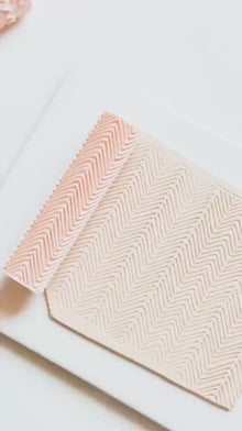Chevron Debosser Roller for Polymer Clay  Geometric Texture Tool