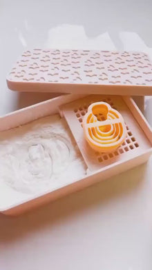 Polymer Clay Cornstarch Powder Box: Non-Stick Clay Tool