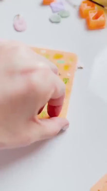 Tropical Summer Stencil  Palm Tree, Waves & Sun Pattern for Polymer Clay